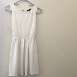 Simple white dress